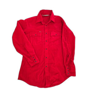 Chute 1 Vintage Western Cowboy Shirt Men 32/33 Neck 15.5 Black Pearl Button